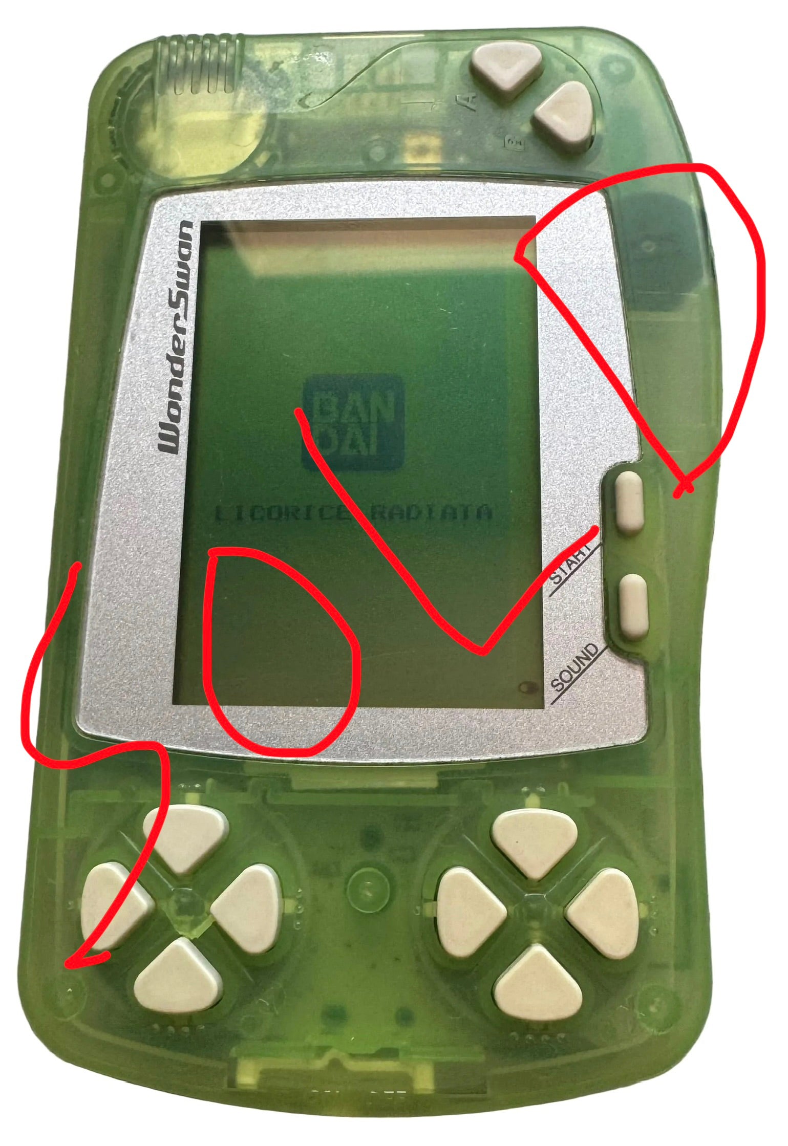 Bandai WonderSwan Sherbet Melon ***RARE***