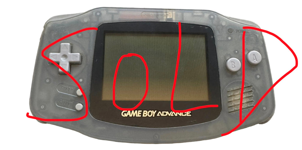 Gameboy Advance Glacier