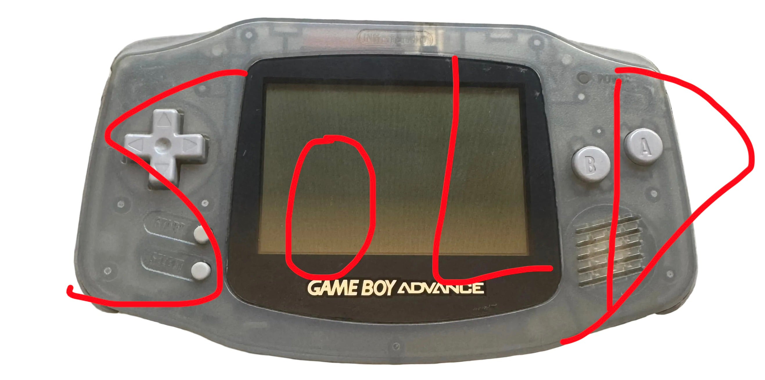 Gameboy Advance Glacier