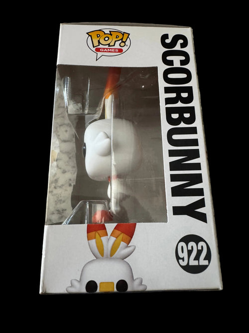 Funko Pokémon Scorbunny Pop! Games #922 Vinyl Figure Video Game Theme 2023