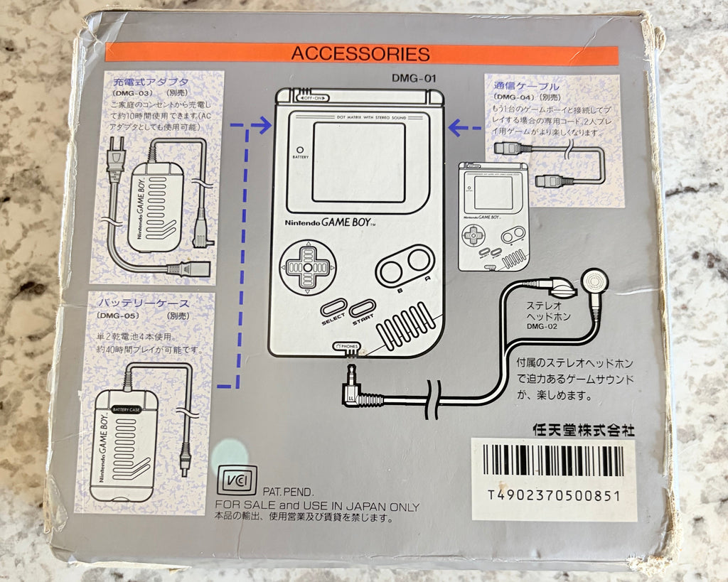 Nintendo Game Boy CIB w/ 2 Games