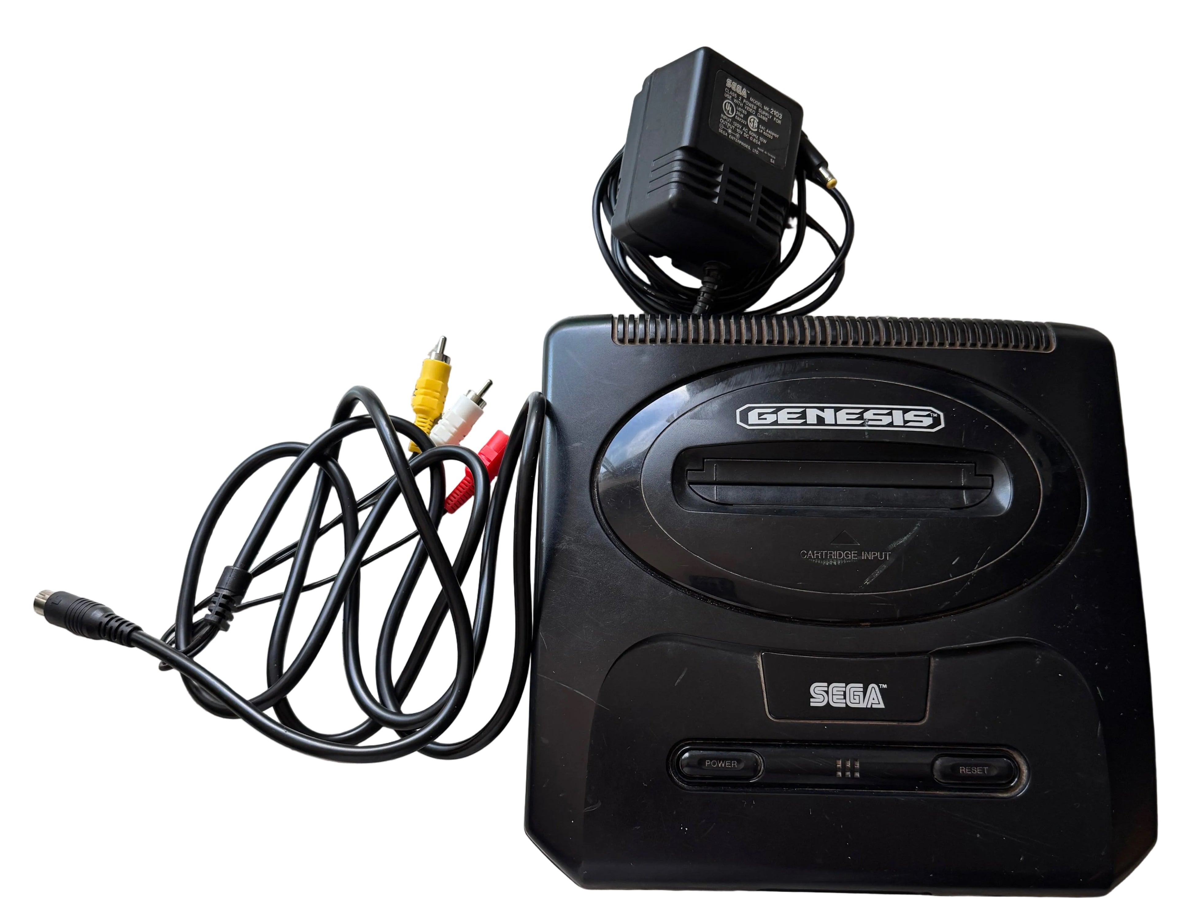 Sega Genesis II w/ Power & AV Cable ***FOR PARTS***