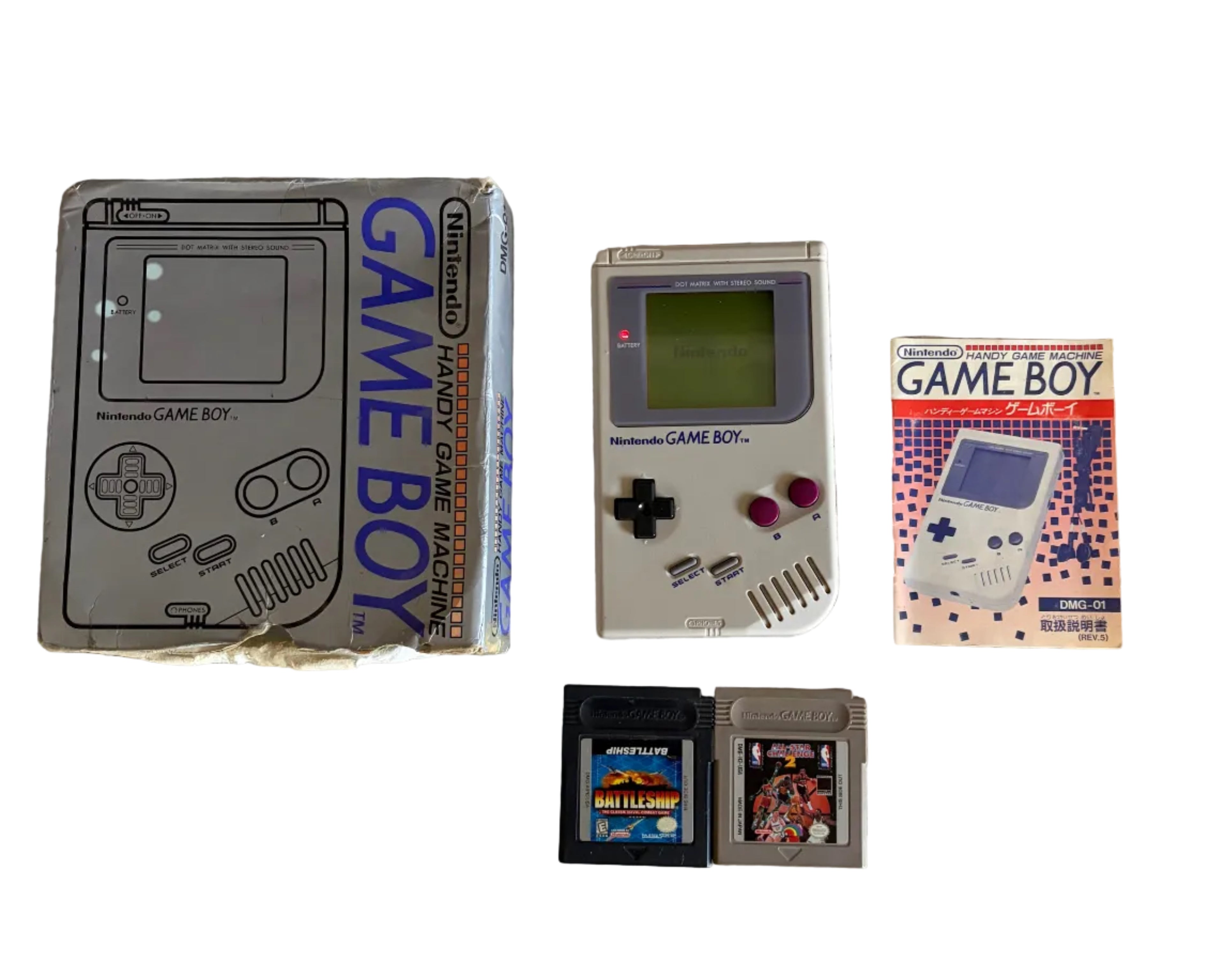 Nintendo Game Boy CIB w/ 2 Games