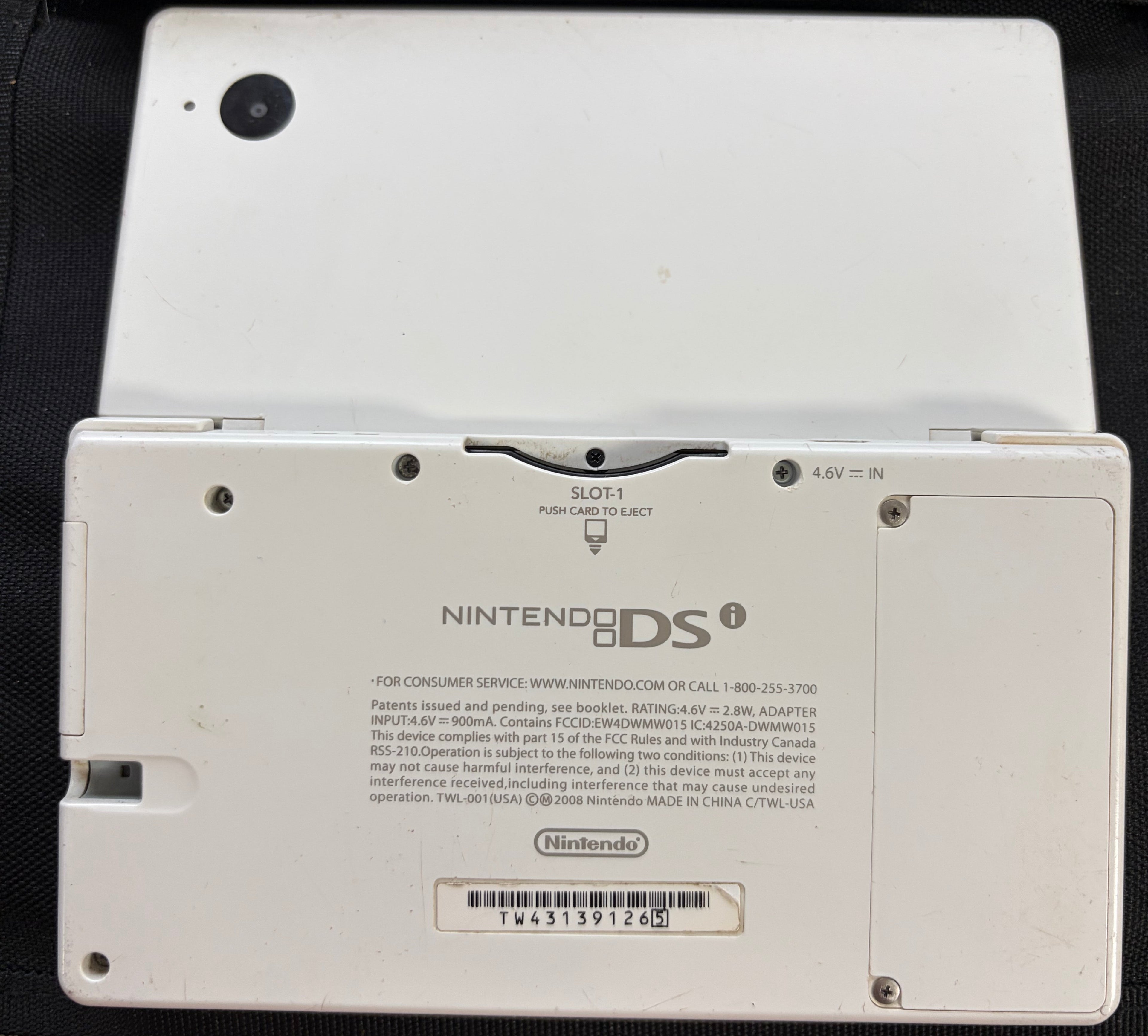 Nintendo DSi (White) ***FOR PARTS***