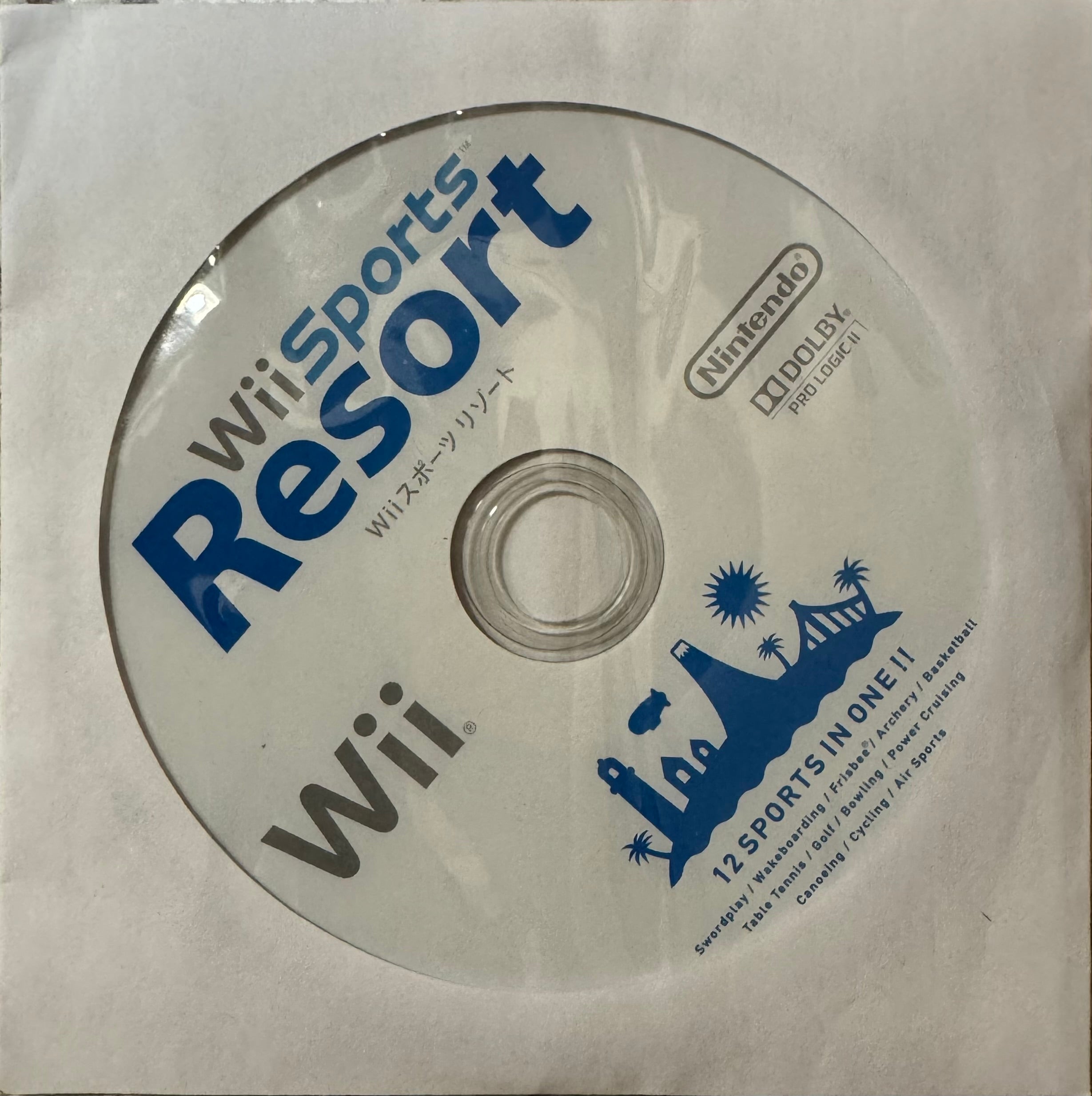 Wii Sports Resort (JAPAN REGION GAME)