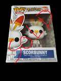 Funko Pokémon Scorbunny Pop! Games #922 Vinyl Figure Video Game Theme 2023