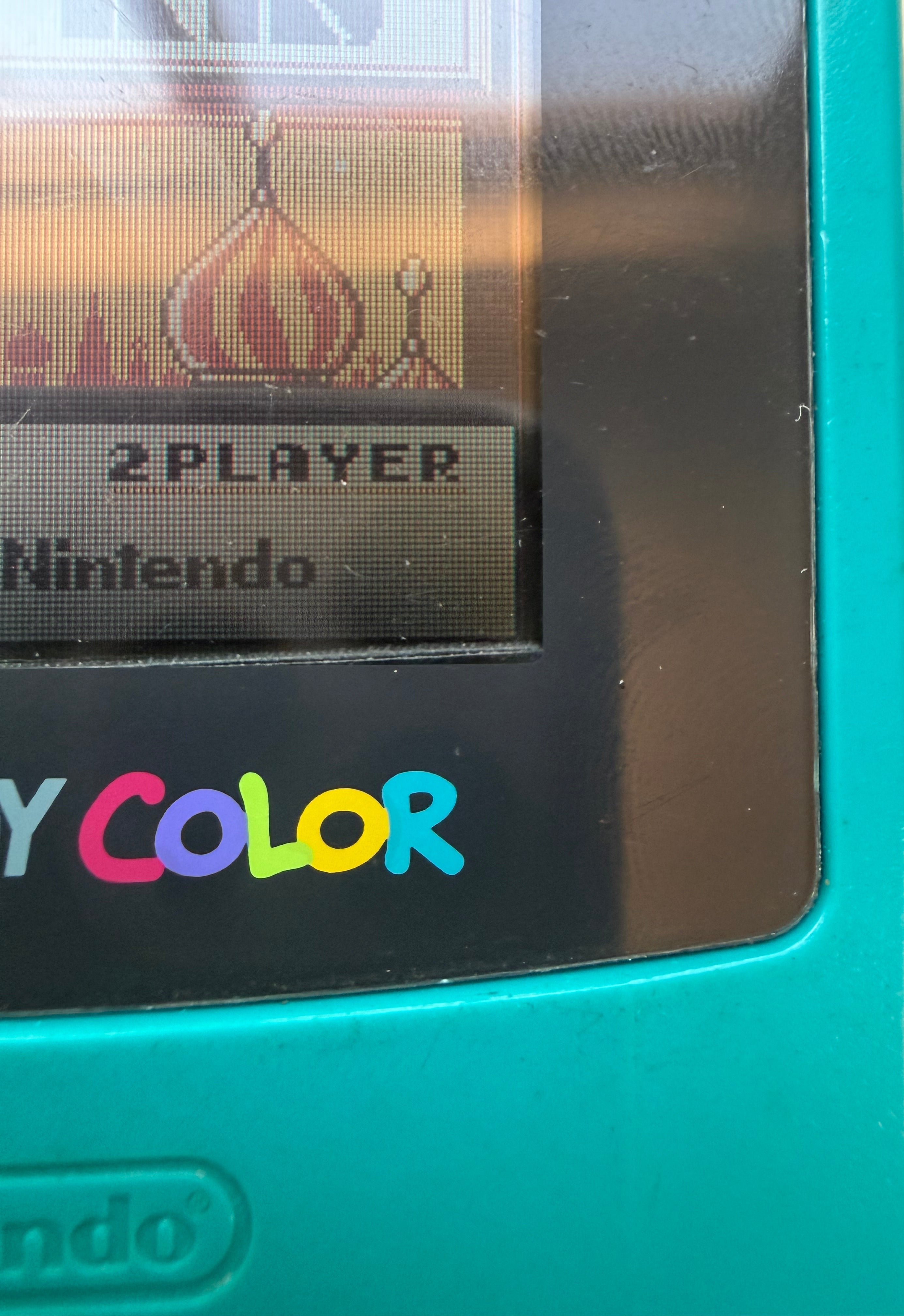 Nintendo Game Boy Color - Teal